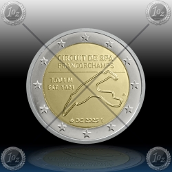 2 EVRO BELGIJA 2025 (SPA - Formula 1) UNC 2 EVRO BELGIJA 2025 (SPA - Formula 1) UNC